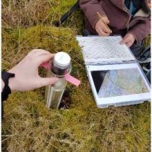 Surveyors making notes